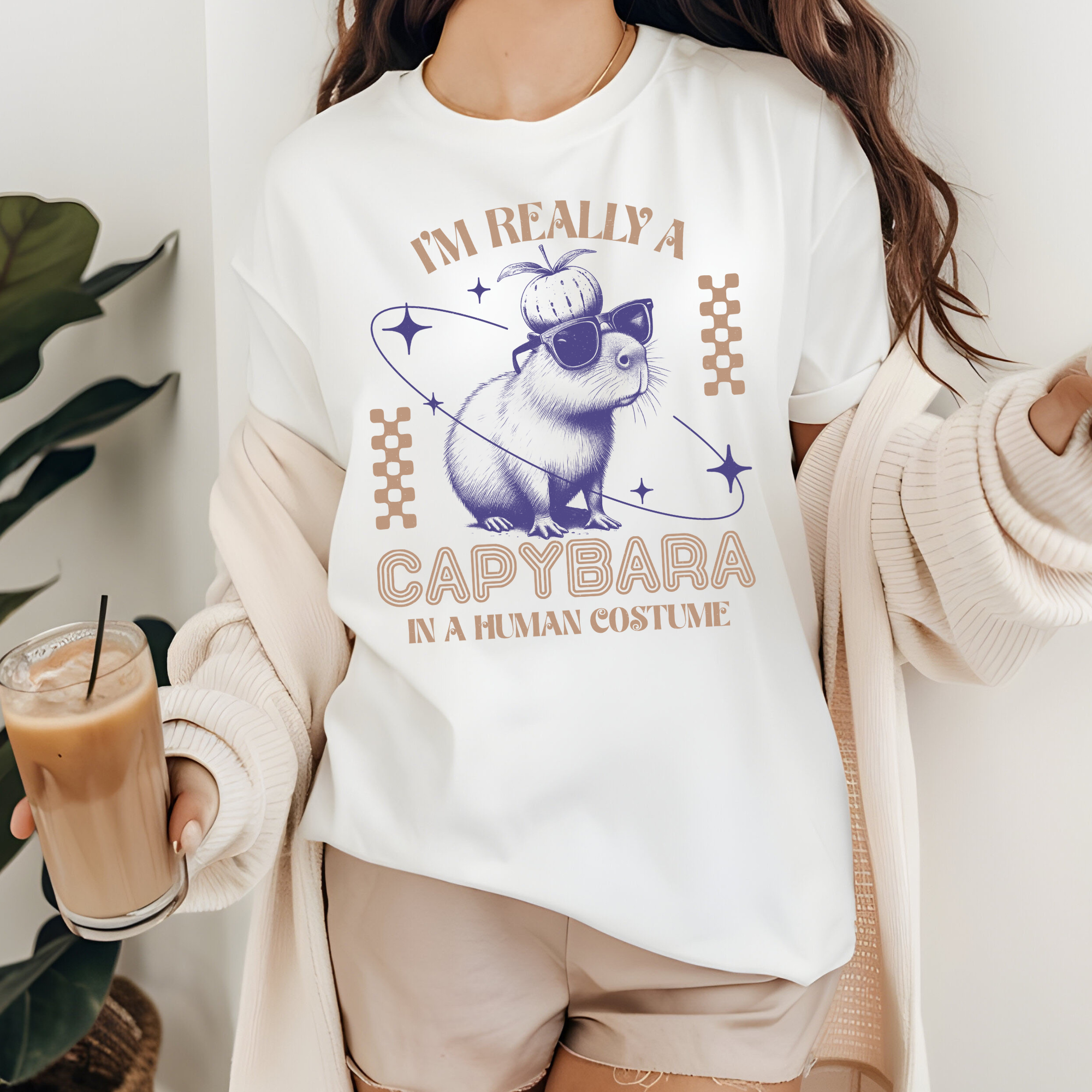 Sarcastic Capybara T-Shirt – “I’m Not Saying You’re Wrong” Tee