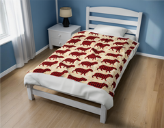 Retro Capybara Christmas Blanket - Festive Holiday Throw Gift