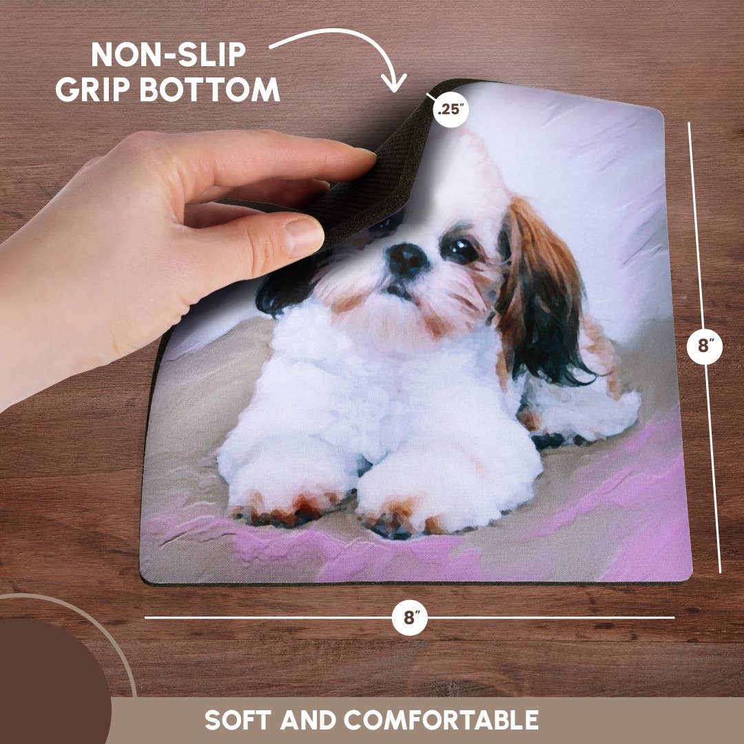 Cute Illustration of An Capybara, Mouse Pad