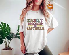 Capybara Lover Shirt, Distressed Retro Capybara Tshirt