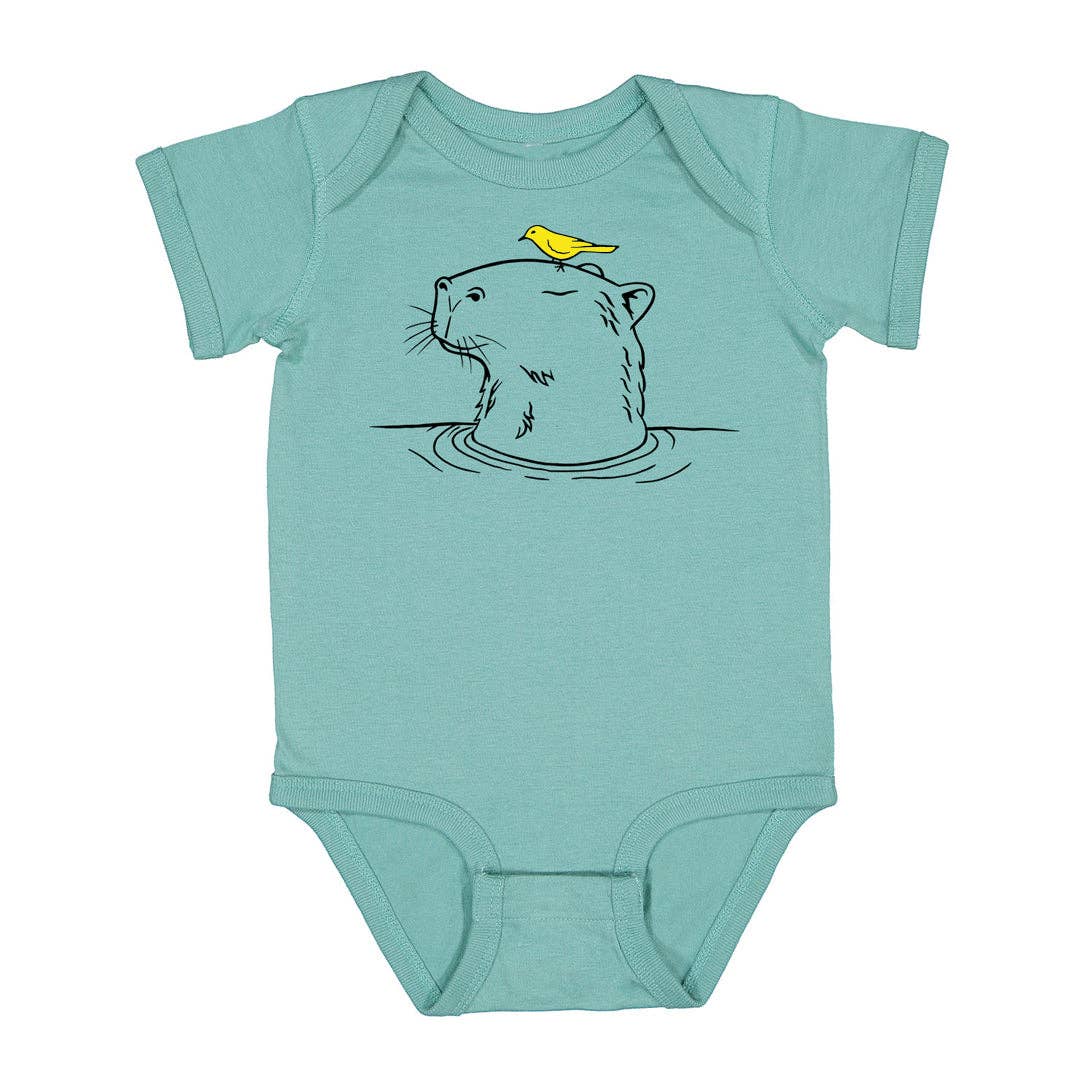 Capybara Baby One Piece